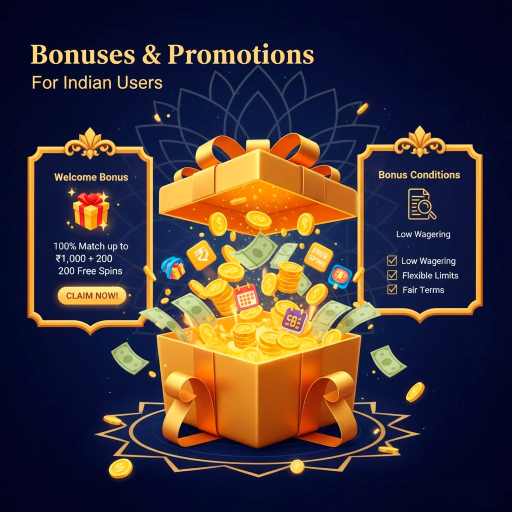 Bonuses & Promotions for Indian Users